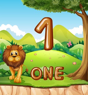 okul öncesi bir rakamı çalışma sayfaları